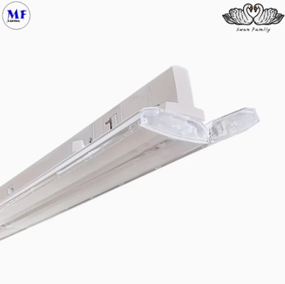 LED Track Linear Light Blue 2 Panel Plastic Fruit Shop Supermarket Warehouse Book Stock Workshop Bike Stock Office Cloth Shop