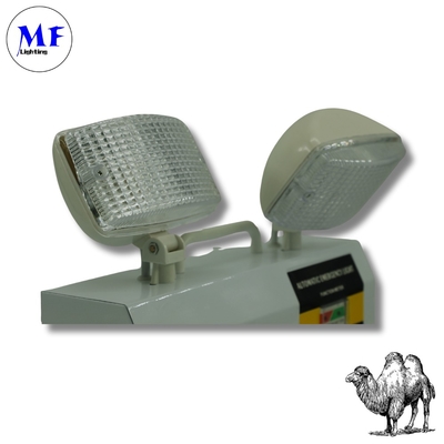 10W Twin Head Emergency Light For Subway Train Station Shopping Mall