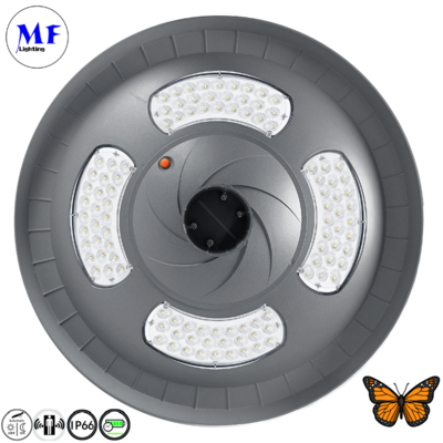 IP65 Waterproof 30W Solar Garden Light Alu Housing With Sensor Time Control