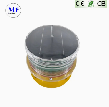LED Solar Marine Lantern Light Photocell  Die-Casting GPS IP68 80m/S Wind Turbine Oil Offshore Platform
