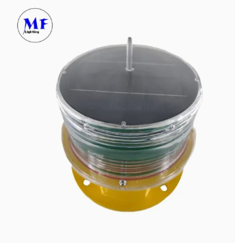 LED Solar Marine Lantern Light Photocell  Die-Casting GPS IP68 80m/S Wind Turbine Oil Offshore Platform