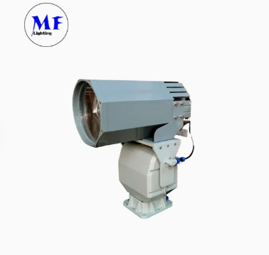 LED Spot Search Light 200W 300W IP66 Waterproof Steel Anti-Corrosion 1000m 3000m Sea Ship Vessel Boat Remote Searching Rescue Searchlight