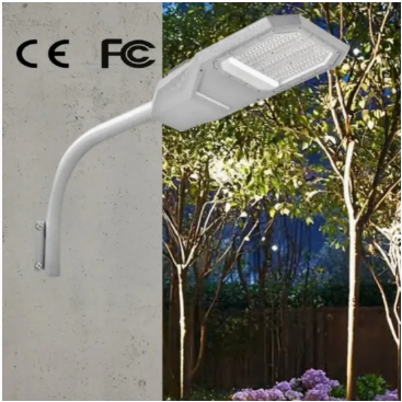 LED Solar Garden Street Wall Light Aluminium Waterproof 200W IP65 Ik08 Compacted Park Path Sidewalks Highway