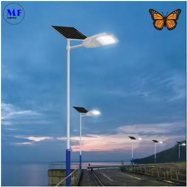 LED Solar Garden Street Wall Light Aluminium Waterproof 200W IP65 Ik08 Compacted Park Path Sidewalks Highway