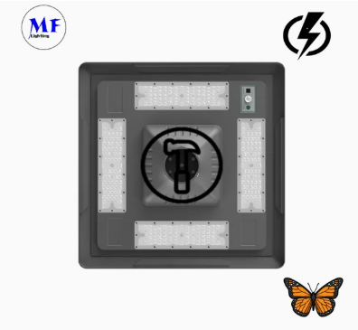 LED Solar Garden Street Wall Light Waterproof 40W IP65 Ik08 Park Path Sidewalks Pla School Court