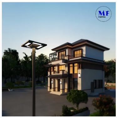 LED Solar Garden Street Wall Light Waterproof 40W IP65 Ik08 Park Path Sidewalks Pla School Court