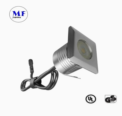 LED Step Light IP67 1W Silvery 95lm/W Trottoir Road Garden Walkway Stair Pathway