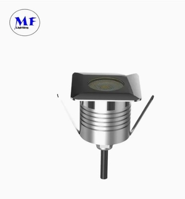LED Step Light IP67 1W Silvery 95lm/W Trottoir Road Garden Walkway Stair Pathway