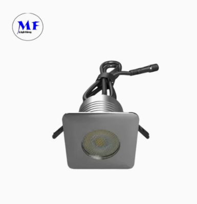 LED Step Light IP67 1W Silvery 95lm/W Trottoir Road Garden Walkway Stair Pathway