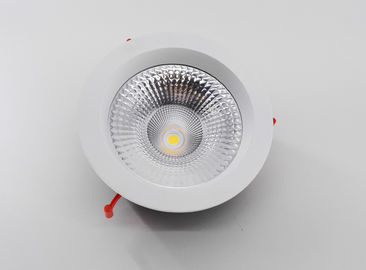 12W - 18W Black High Power COB LED Down Light 60 Beam Angle Dimmable For Hotels