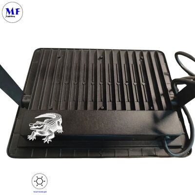 3-Second Fast Curing IP66 Waterproof 395nm UVA Adjustable Mounting 100W UV LED Flood Light for Instant Coatings and Building Material Bonding