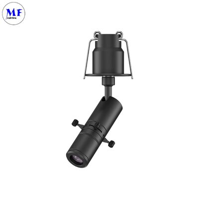3W Ultra-Compact 97CRI 15-36° Zoom Framing Projector Shapeable Spotlight Track Light for Display Cabinet Boutique Lighting