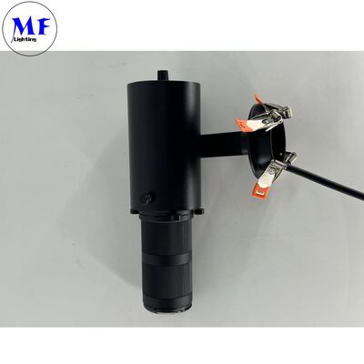Integrated Contour Spotlight Gobo Projector Shapeable Track Light for Commercial Cultural Museum Lighting