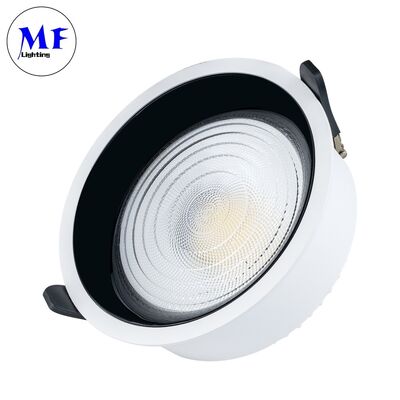 35W 160lm/W Spot Downlight  Triac /0-10V/Dali-2 Dimmable CRI90 IP20 Wide Beam angle 120° 8INCH/10INCH Recessed Anti-glare LED Down light for Commercial Spaces