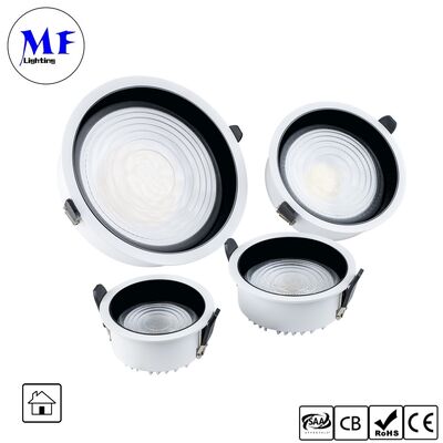 35W 160lm/W Spot Downlight  Triac /0-10V/Dali-2 Dimmable CRI90 IP20 Wide Beam angle 120° 8INCH/10INCH Recessed Anti-glare LED Down light for Commercial Spaces