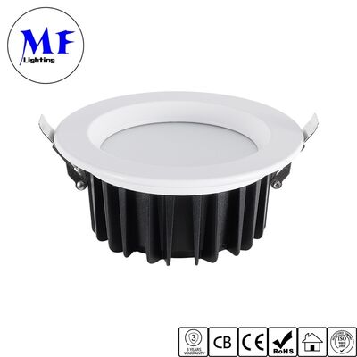 OEM ODM Recessed SMD LED Downlight IP40 Indoor Lighting 20W 30W 50W CCT Adjustable Power Dimmable CRI90 Alu Ceiling Down Light
