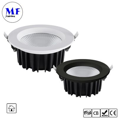 5W 100lm/W LED Spot Downlight CRI90 Triac /0-10V/Dali-2/Tuya Zigbee Dimmable  Beam Angle 60° Recessed Anti-Glare COB LED Down Light for Commercial and Recidential Places
