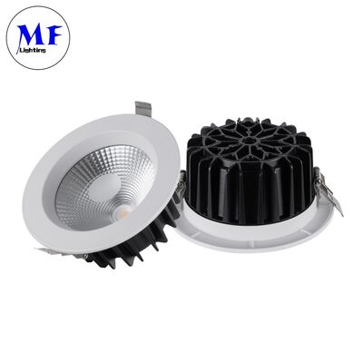 15W 100lm/W Spot Downlight Triac /0-10V/Dali-2/Tuya Zigbee Dimmable  Beam Angle 60° Recessed Anti-Glare COB LED Down Light for Commercial and Housing Places