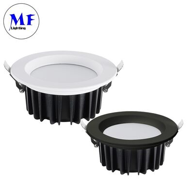SMD LED Down Light,Anti-Glare 15W Ugr<19, 120° Wide Beam, Triac/0-10V/Dali-2/Tuya Zigbee Dimmable, 100lm/W CRI90, AC200-240V, IP40