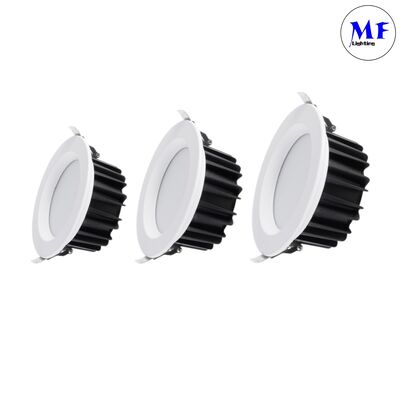 Spot SMD Recessed Smart CCT Power Adjustable Dimming DALI 0-10V Triac 120° White IP40 Downlight 5W/7W/10W/12W/15W/20W/25W/30W/35W/40W/45W/50W LED Down Light