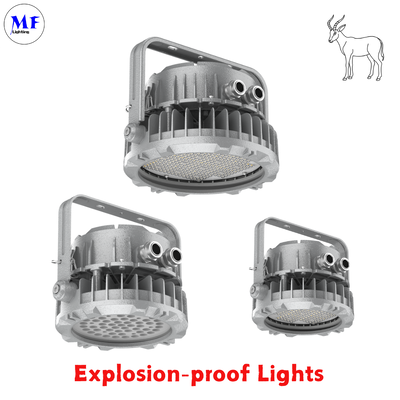 Factory Price IP66 IK08 5 Years Warranty LED ATEX Certified Explosion Proof High Bay Light -40ºC~+55ºC Working Temp Ex Proof Light for Oil Refinery Chemical Plant