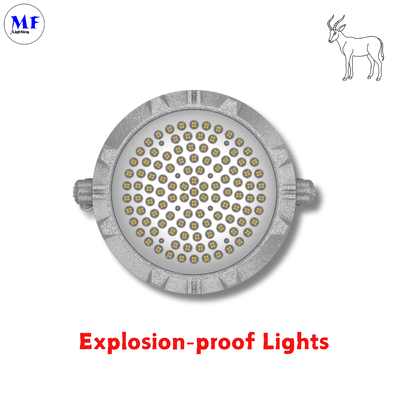 Factory Price IP66 IK08 5 Years Warranty LED ATEX Certified Explosion Proof High Bay Light -40ºC~+55ºC Working Temp Ex Proof Light for Oil Refinery Chemical Plant