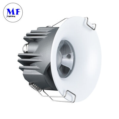 Commercial IP65 LED Downlight 100lm/W CRI80/90 AC100-277V Dali-2 Triac 0-10V Dimmable Multi-Color Reflector Recessed Down Light