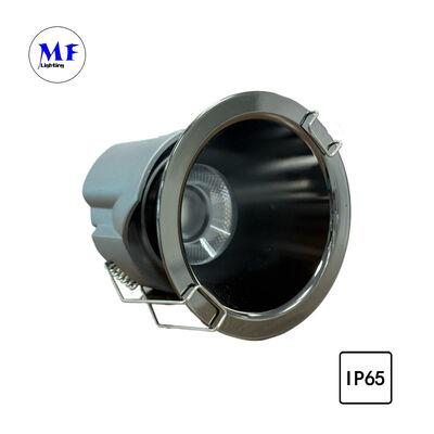 Factory IP65 LED Recessed Spot Downlight Light CRI90 Triac Dali Dimmable Matte White Black Silver Rose Gold Reflector LED Down Light 5-Year Warranty