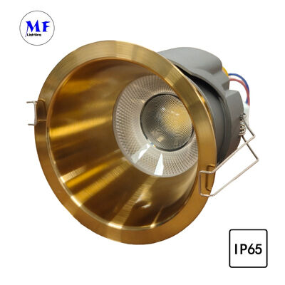 Factory Price IP65 Waterproof Triac 0-10V Dali Dimmable CCT Adjustable 10W 12W 18W 20W 25W 30W100lm/W Various Metallic Color Reflector Recessed LED Down Light