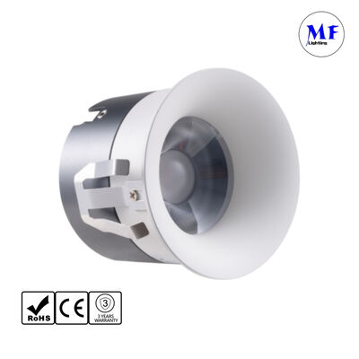 17+ Years Factory No Glare Simple 3W 5W 7W 10W 12W 15W 110lm/W Ik07 Cozy Recessed Commercial Residential Home Hotel Spotlight Mini Feet Round LED Down Light