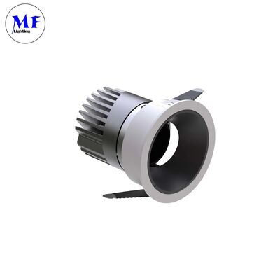 Factory Price IP44 LED Recessed Spotlight Down Light Anti-Glare Ugr<19 Dali-2 Dimmable COB Downlight 7W