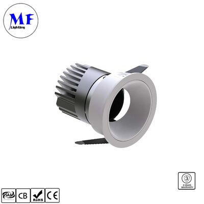 30W Triac /0-10/Dali-2 Dimmable CRI90 100lm/W LED Spot Downlight Beam Angle 8°/15°/24°/38°/55° Optional Recessed Anti-Glare Vspring Clip LED Down Light