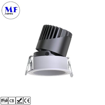 25W Triac /0-10/Dali-2 Dimmable CRI90 100lm/W LED Spot Downlight Beam Angle Optional 3 Year Warranty Recessed Anti-Glare Spring Clip LED Down Light for Hotel