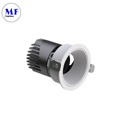 Factory Price IP44 LED Recessed Spot Downlight Tuya Zigbee Smart Control Ugr<19 Anti-Glare Down Light Spring Clip Installation 30W 3 Years Warranty