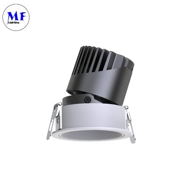 Factory Price IP44 LED Recessed Spot Downlight Tuya Zigbee Smart Control Ugr<19 Anti-Glare Down Light Spring Clip Installation 30W 3 Years Warranty