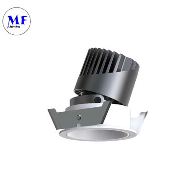Factory Price IP44 Anti-Glare Adjustable LED Spot Downlight CRI90 100lm/W Dali-2 Dimmable Recessed Down Light Ceiling Light 10W