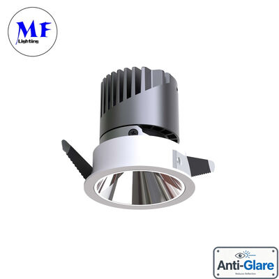 Factory Price Anti-Glare Dimmable V Spring Clip 20W 25W 30W Various Metallic Color Reflector Bathroom Frameless Recessed Anti-Glare Spot LED Down Light