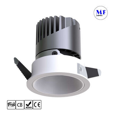 Factory Price No Glare Zigbee 7W 10W 12W 15W 100lm/W CCT Tunable Cozy Recessed Commercial Residential Home Studio Hotel Spotlight High Feet Round LED Down Light