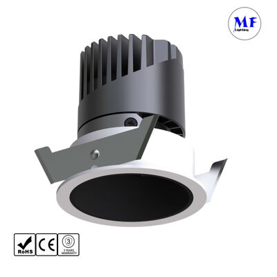 Factory Price No Glare IP44 20W 25W 30W 35W 100lm/W Recessed Super Market Commercial Residential Home Hotel Spotlight High Feet Round LED Down Light