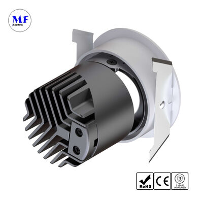 Factory Price No Glare IP44 20W 25W 30W 35W 100lm/W Recessed Super Market Commercial Residential Home Hotel Spotlight High Feet Round LED Down Light