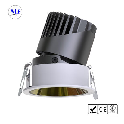 Factory Price No Glare IP44 20W 25W 30W 35W 100lm/W Recessed Super Market Commercial Residential Home Hotel Spotlight High Feet Round LED Down Light