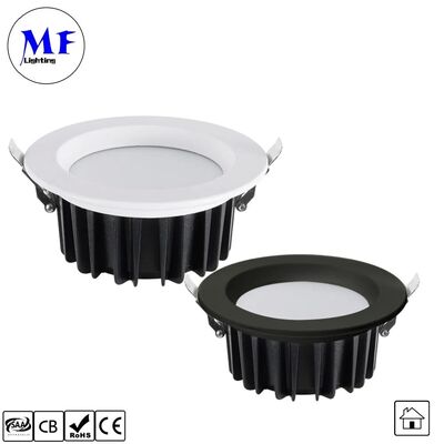 5W CRI90 100lm/W Wide Beam Angle 120° Triac /0-10V/Dali-2/Tuya Zigbee Dimmable LED Spot Downlight Recessed Anti-Glare SMD LED Down Light for Commercial Places