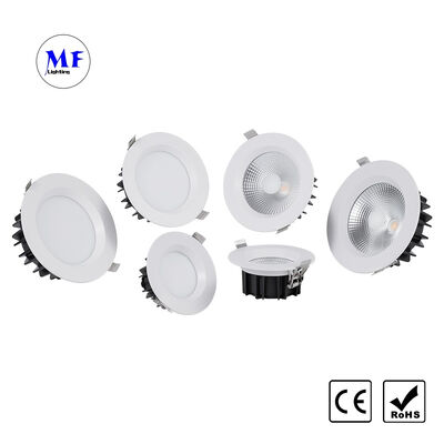 Factory Price IP40 SMD LED Recessed Ceiling Downlight, Triac 0-10V Dali Dali-2 Dt6 Dt8 Dimmable, Smart Zigbee Tuya WiFi Control, Indoor Down Light for Office