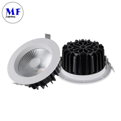 15W Triac /0-10V/Dali-2/Tuya Zigbee Dimmable 100lm/W LED Spot Downlight Beam Angle 60° Recessed Anti-Glare COB LED Down Light for Commercial and Housing Places