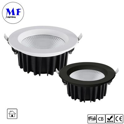 5W CRI90 100lm/W Triac /0-10V/Dali-2/Tuya Zigbee Dimmable LED Spot Downlight Beam Angle 60° Recessed Anti-Glare COB LED Down Light for Commercial Places