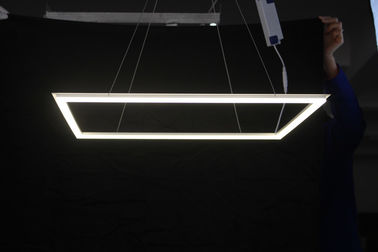 48 Watt Suspended Aluminum Frame Ceiling LED Panel Lights Colorful For Restaurant