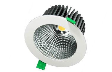 IP20 100 - 240VAC 1010 Lumen 15W Bridgelux COB LED Down Light With 50° Energy Saving