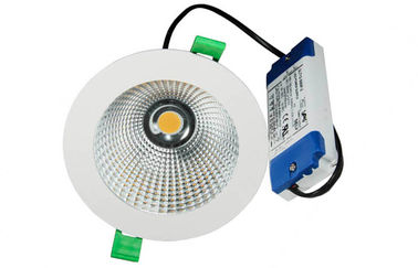 IP20 100 - 240VAC 1010 Lumen 15W Bridgelux COB LED Down Light With 50° Energy Saving