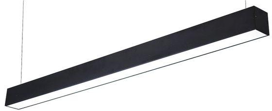 IP20 IK05 High Luminous Flux Suspended LED Linear Luminaire 50W / 55W / 60W