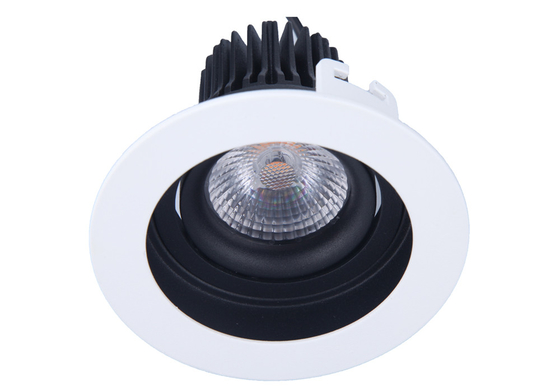 Rotatable IP54 Recessed Anti Glare 5W 7W COB LED Downlight